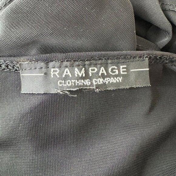 vintage rampage sheer black cardigan - Picture 6 of 8